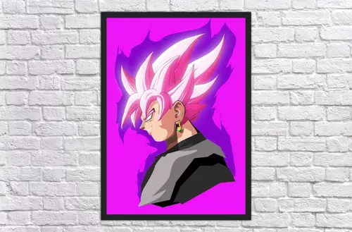 Dragon Ball Z - Quadro Decorativo Son Goku Super Saiyajin - Zona Criativa