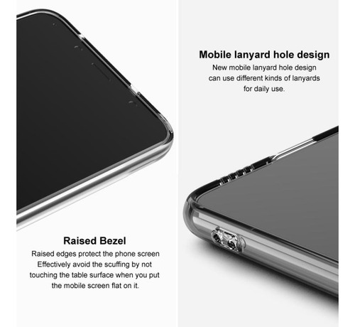 Funda Transparente De Tpu Ux-5 For Asus Rog Phone 9 Pro/pho