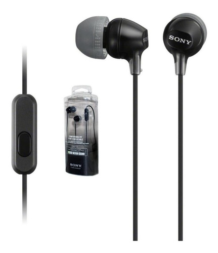 Auriculares In-ear Sony Ex Series Mdr-ex15lp Negro