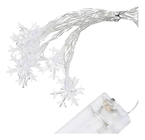 Cadena De Luces Navideñas Decoración Transparente Para
