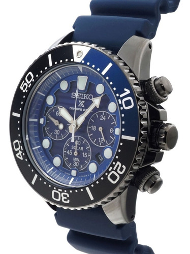 Relógio Seiko Prospex Save The Ocean Diver's Azul Ssc701p1