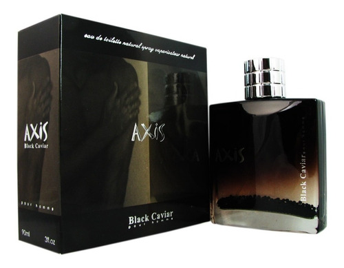 Perfume para hombre Axis Black Caviar Edt de 90 ml