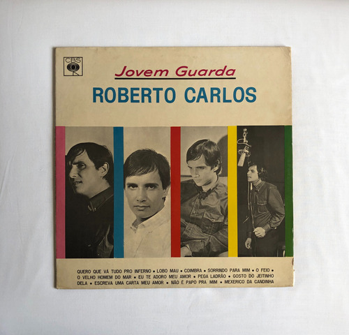 Lp Vinil Roberto Carlos - Jovem Guarda. 1965 Original.