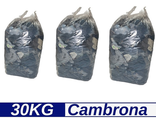 Trapos Limpieza Industrial - 30 Kg Cambrona/jean 