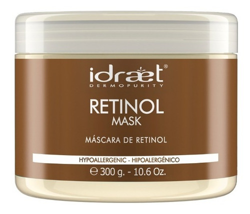 Máscara Anti Edad Con Colágeno Idraet Retinol Mask 300g 