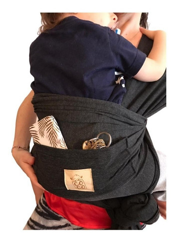 Fular Portabebe Con Bolsillo Ergonómico Elástico 5 Metros
