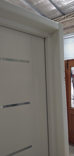 Imagen 4 de 4 de Puerta Doble Chapa Inyectada 80x200 Barral Curvo Atex