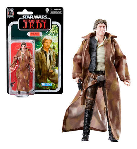 Figura Han Solo (endor) Star Wars The Black Series - Kenner