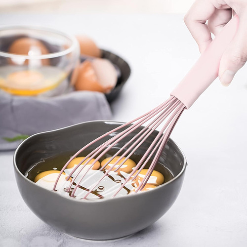 Billioteam - Juego De 5 Batidores De Cocina De Silicona, Min