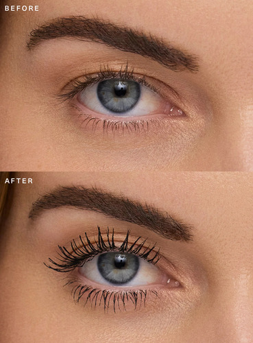 Mascara De Pestañas + Rubor + Mini Puffy Rare Beauty 3 En 1