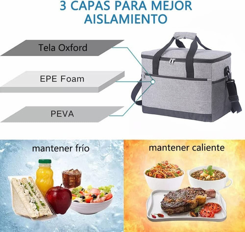 30 L Mochila Hieleras Enfriador Bolsa Impermeable Portátil