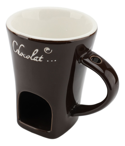 Taza De Cerámica Para Fondue Con Forma De Chocolate Para Der