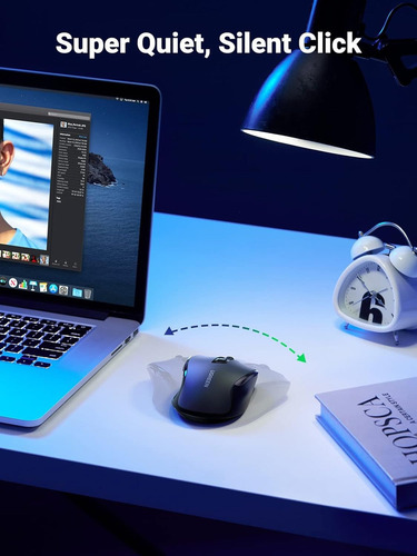 Mouse Inalámbrico 2.4 Ghz, 15m De Conexión
