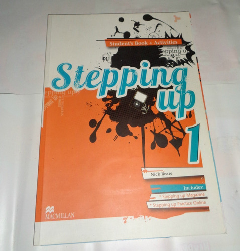 Stepping Up 1 Student Book Revista + Cd Impecable Longchamps