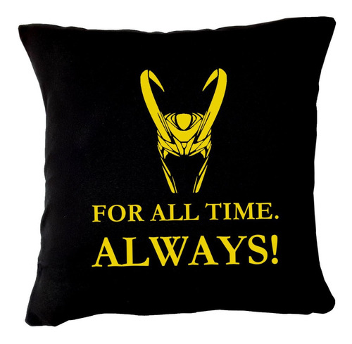 Almohadones 40x40 Estampas Loki Serie Marvel Disney Wilwarin