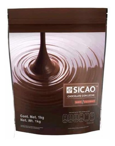 Imagen 5 de 7 de 3 Kg Chocolate Blanco Semiamargo Amargo Callebaut Sicao
