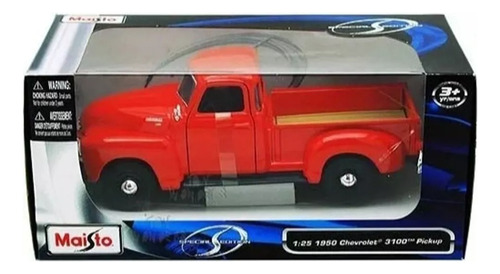 Miniatura Pickup Chevrolet 3100 1950 1/25 Maisto