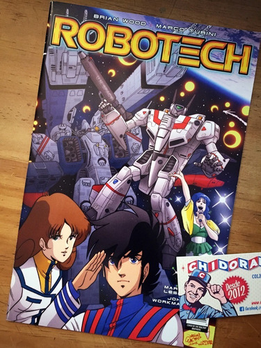 Comic - Robotech #1 Macross Valkyria Retro Rick Hunter Roy