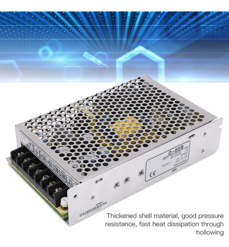 Fonte De Alimentação D60b Dc 5v 24v Potência De Comutação De
