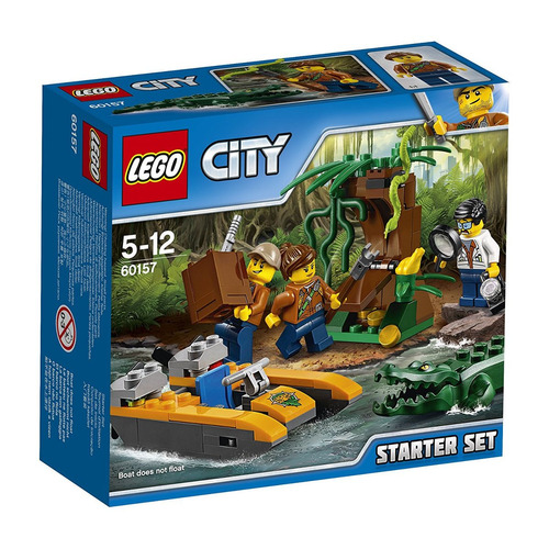 60157 Lego City - Conjunto Básico Da Selva