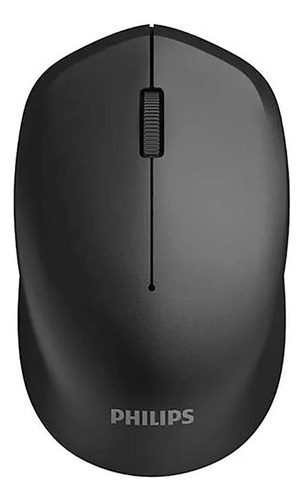 Mouse Philips M334 Black Usb Wired Optical 1000dpi Spk7344