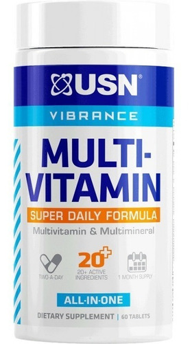 Multivitamínico Usn Vibrance 60 Tabletas Multi-vitamin