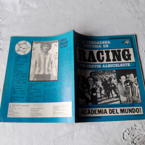 La Verdadera Historia De Racing Nº 18 Copa Libertadores 1967 (Usado)