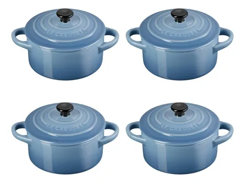 comprar Jogo 4 Mini Cocotte De Cerâmica 10 Cm Chambray Le Creuset