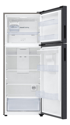 Heladera inverter no frost Samsung RT44A6640B1 negra con freezer 430L 230V