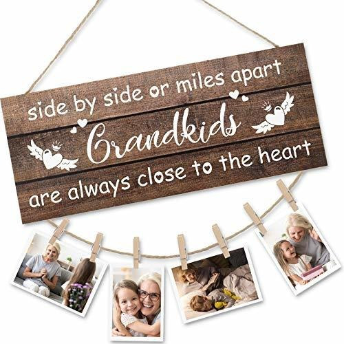 Jetec Grandkids Photo Holder Junto A Lado O Millas 5rhr4