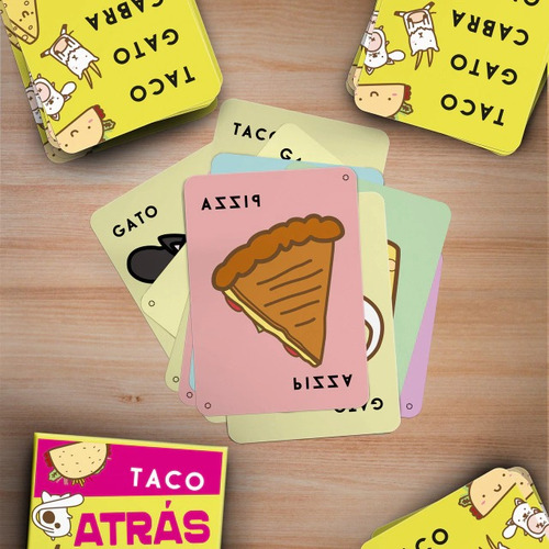 Juego Taco Atrás Cabra Queso Pizza Bureau De Juegos Original