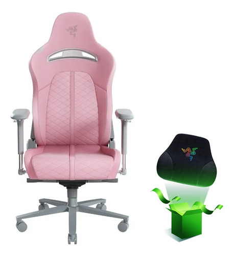 Silla Gamer Razer Enki Lumbar Curve Quartz