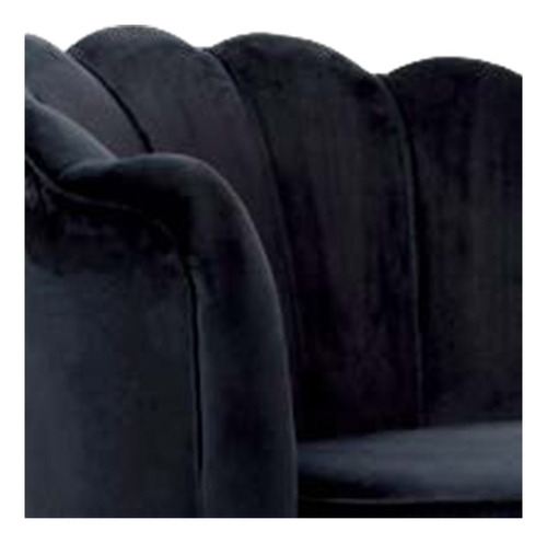 Sillon Aspen Kendra Black Këssa Muebles