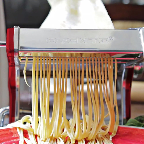 Ovente Vintage Fabricante Pasta Acero Inoxidable 150mm