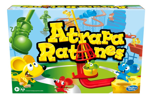 Juego De Mesa Hasbro Gaming Atrapa Ratones Clásico