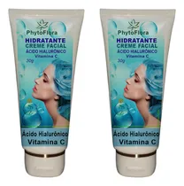 Comprar 2 Cremes Para O Rosto- Acido Hialurônico-vitamina C- Hidrata