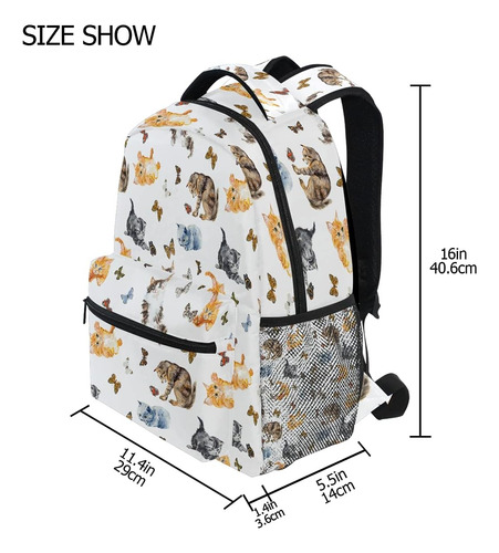 Nander Travel Mochila For Computer Portable Lindos Gatos