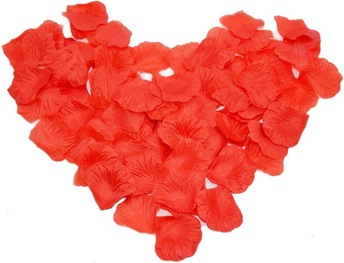500 Pétalas Rosas Perfumadas Vermelhas Decoração Romantica