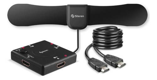 Antena, Divisor De Señal Y Cable Hdmi Pack-vid-15 Steren
