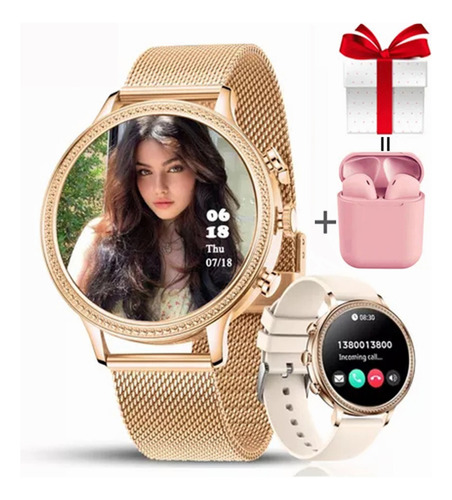 Reloj Inteligente Para Mujer Para Xiaomi Huawei iPhone Bluet