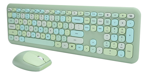 Combinación De Teclado Y Ratón Inalámbricos, 110 Teclas, Chi