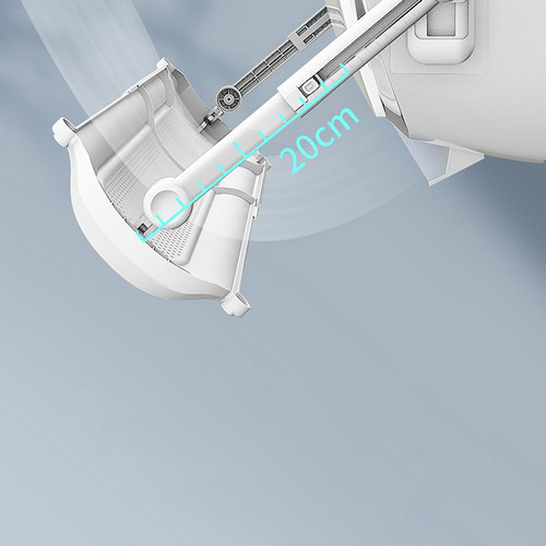 Deflector Refrigerado Por Aire Telescópico Ajustable 75-105