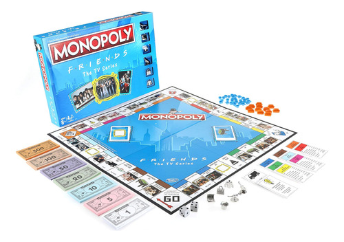 Monopoly Hasbro Gaming Friends (el Juego De Mesa De Edición