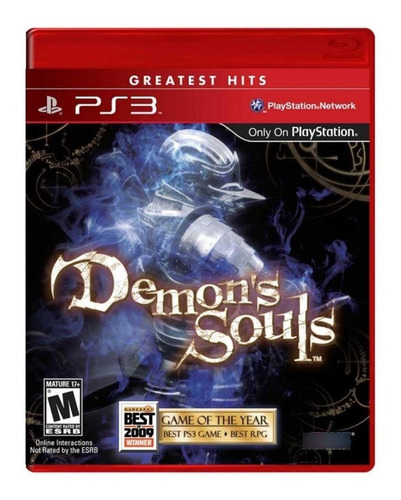 Jogo Demons Souls - Ps3 - Original - Mídia Física - Novo