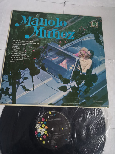 Manolo Muñoz En Un Rincón Del Alma Disco De Vinil Original 