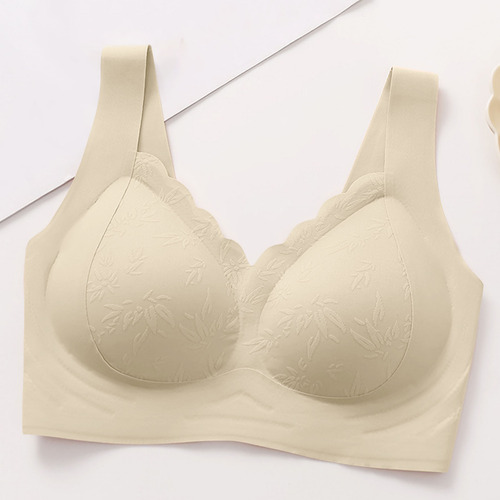 Bras De Color Liso Para Mujer, Espalda De Gran Tamaño Para Y