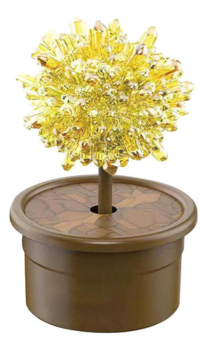 Kit De Cultivo De Cristal Novedoso, Juguete Amarillo