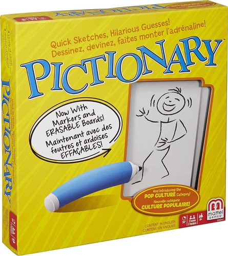 Juego De Mesa Mattel Games Pictionary Original