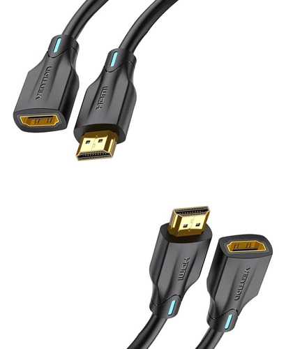 Hdmi 2.1 Earc 8k Cable Extension 100cm Hdmi 3d Pc Tv Dvd