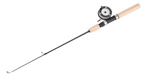 Kit Completo De Pesca En Hielo Con Caña De 75 Cm, Carrete, C